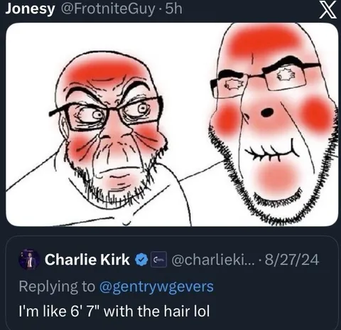 I'm Like 6'7 With the Hair