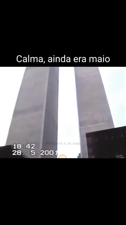 Calma, ainda era maio