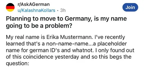 Erika Mustermann Moves to Germany