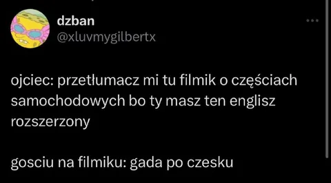 Angielski rozszerzony ojca