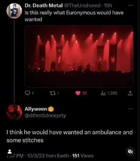 Euronymous Wanted an Ambulance