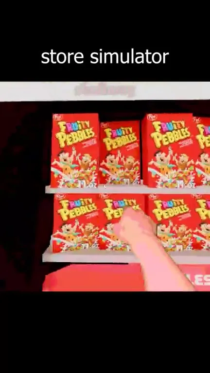 Store Simulator Fruit Pebbles Run