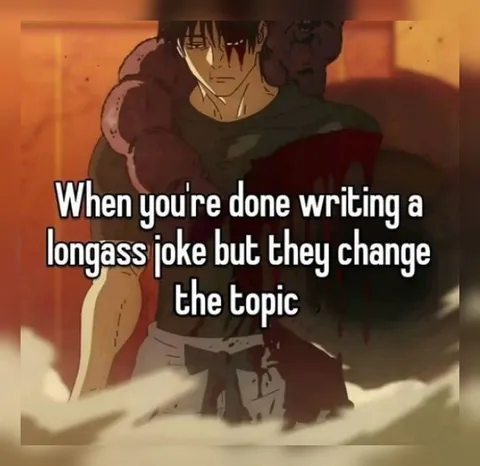 When They Change the Topic