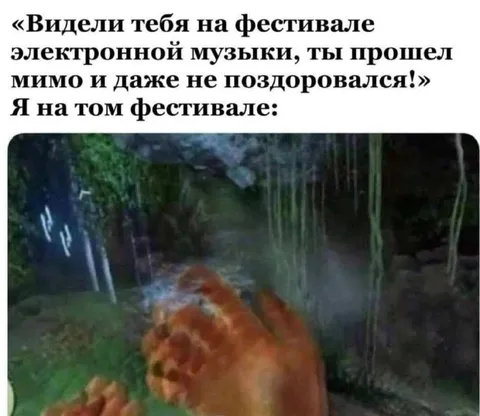 Я на фестивале электронной музыки
