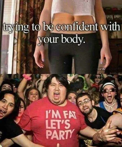 Trying to Be Confident With Your Body
