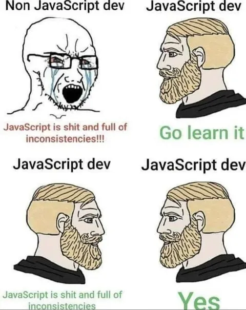 JavaScript Devs Be Like