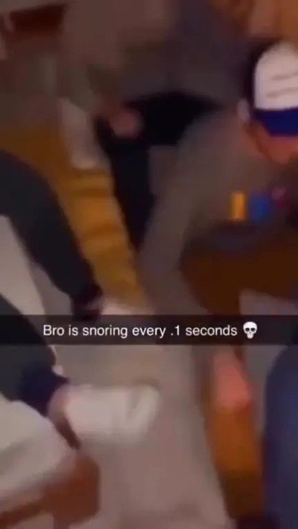 Bro Snores Every .1 Seconds
