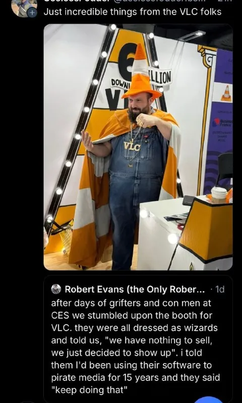 VLC Wizards Have Nothing to Sell
