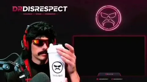 Dr DisRespect Hides Behind the Shaker
