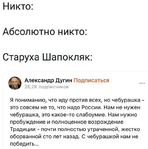 Старуха Шапокляк против Чебурашки