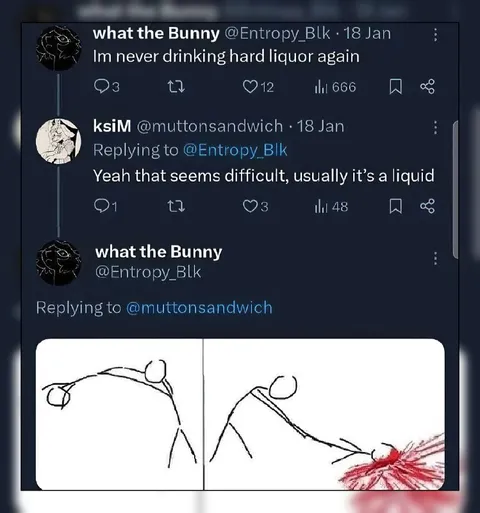 Hard Liquor Is Usually Liquid