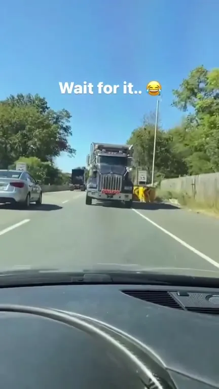 Wait for It Truck Reaction