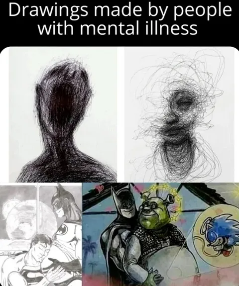 Drawings by Mentally Ill People