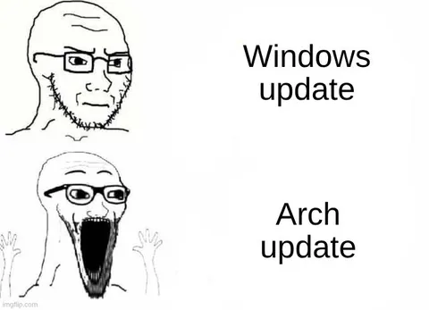 Windows Update vs Arch Update