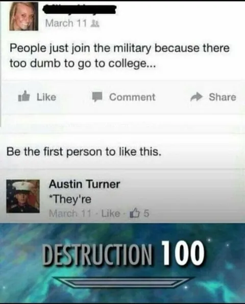 Military Instead of College