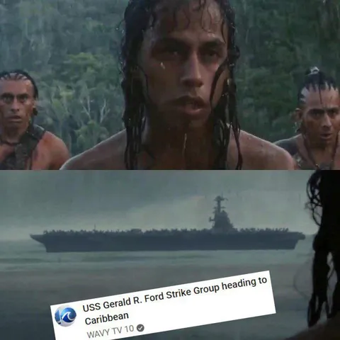 USS Gerald R. Ford in the Jungle