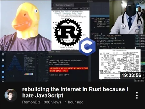 Rebuilding the Internet in Rust