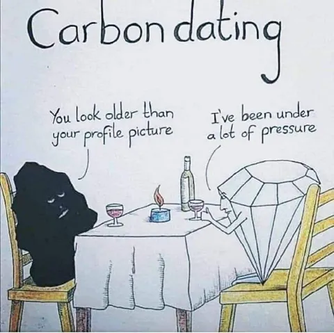 Carbon Dating Dinner Joke