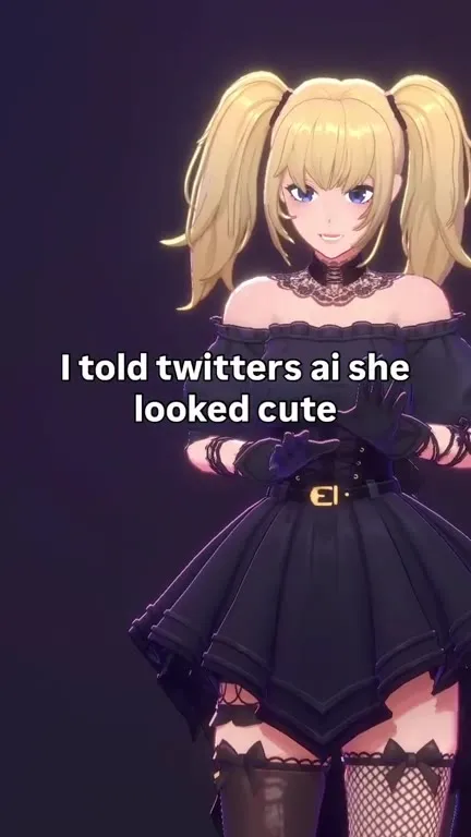 Told Twitter AI She Looked Cute