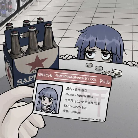 Rika Tries to Buy Beer