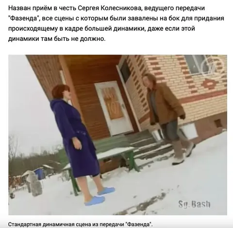 Динамичная сцена из «Фазенды»