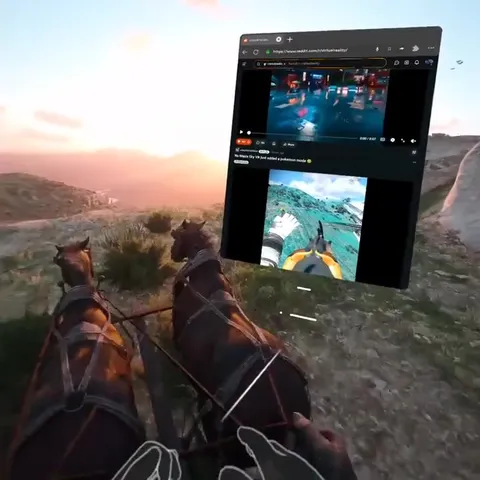 VR Horse Ride Ends Dead