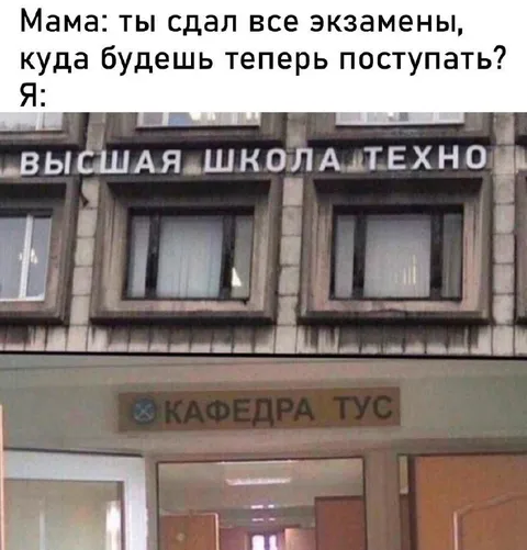 Поступление в высшую школу техно