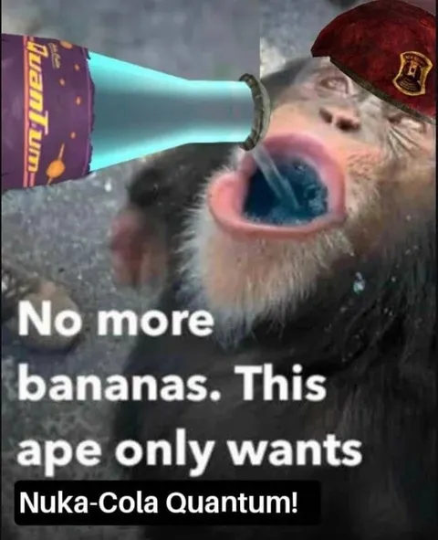 Baboon Wants Nuka-Cola Quantum