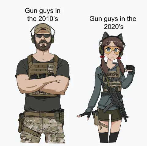 Gun Guys Then and Now