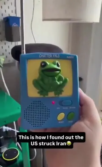 Talking Frog Reports the Strike
