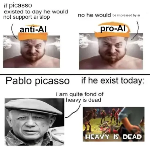 Picasso Would Support AI
