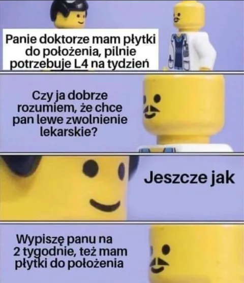 Płytki zamiast zwolnienia lekarskiego