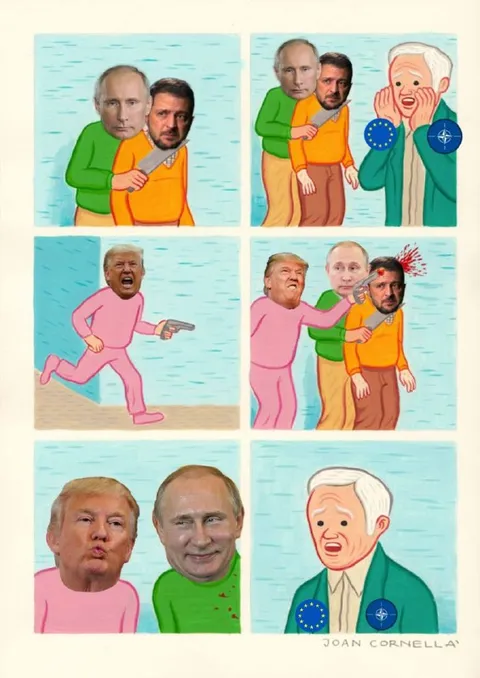 Трамп стреляет в Зеленского