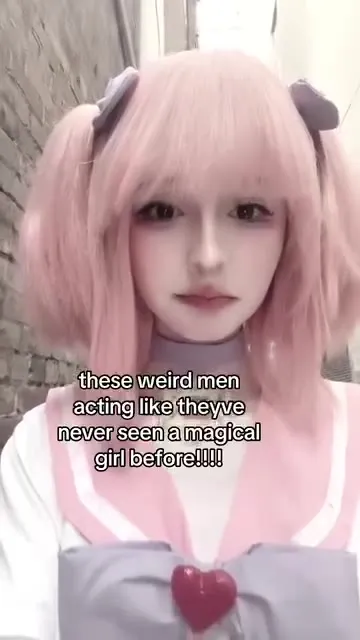 Men See a Magical Girl