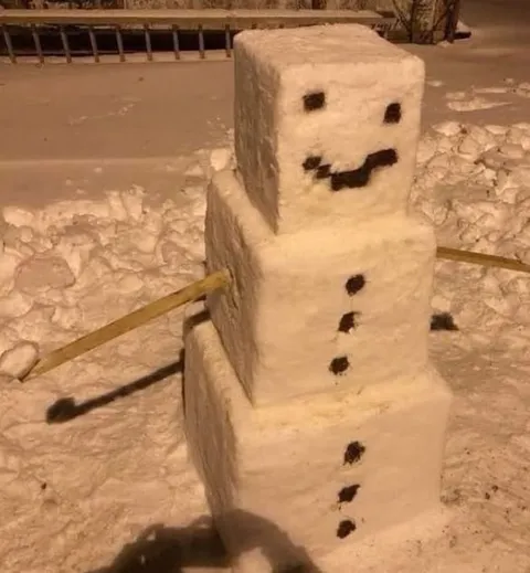 Снеговик с характером
