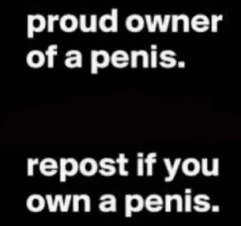 Proud Penis Owner