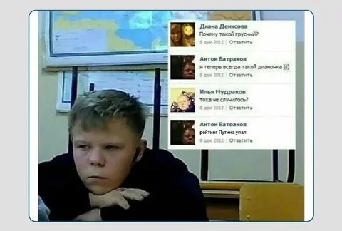 Грустный рейтинг Путина