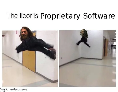 The Floor Is Proprietary Software