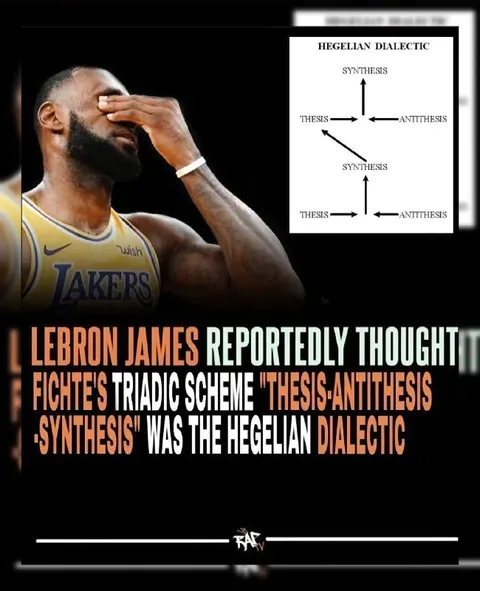 LeBron Misunderstands Hegelian Dialectic