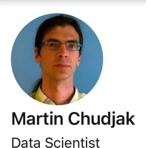 Martin Chudjak Data Scientist