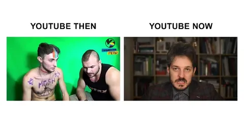 YouTube Then and Now