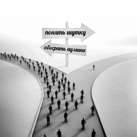 Понять шутку или обосрать админа