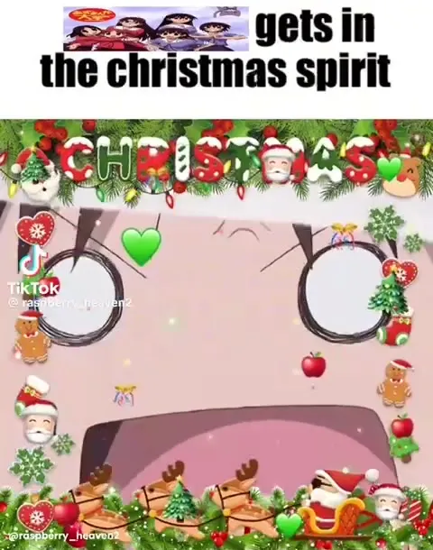 Gets in the Christmas Spirit