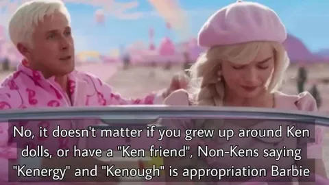 Barbie Explains Ken Appropriation