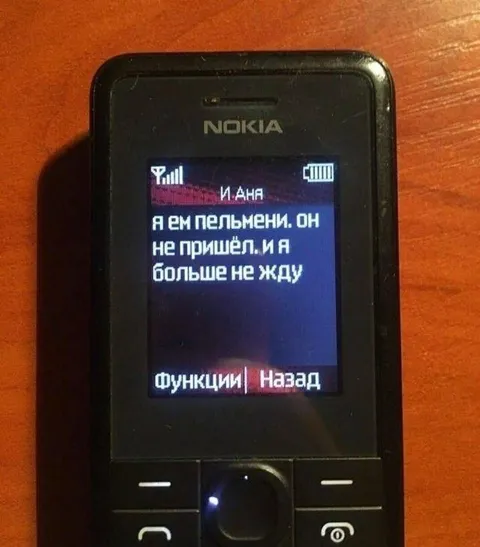 Ем пельмени и больше не жду