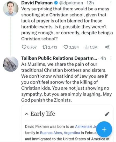 Taliban Checks David Pakman’s Early Life