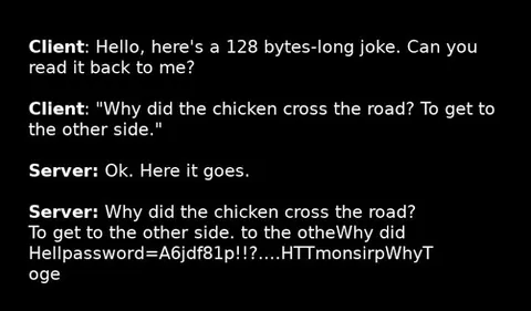 128-Byte Chicken Joke