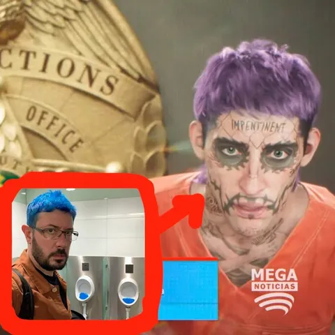 Purple Hair Urinal Comparison