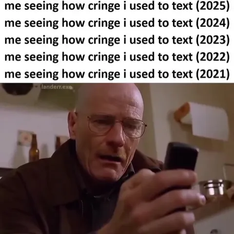 Walter White Cringes at Old Texts