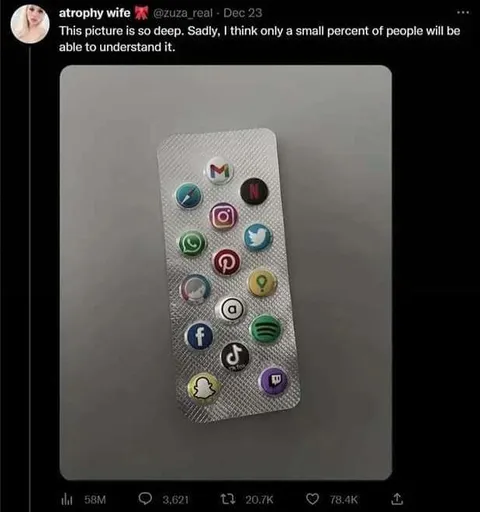 The Deep Social Media Blister Pack